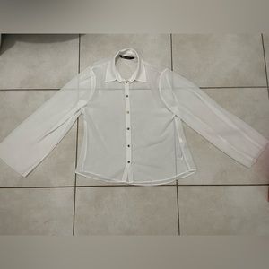 Zara long sleeve blouse